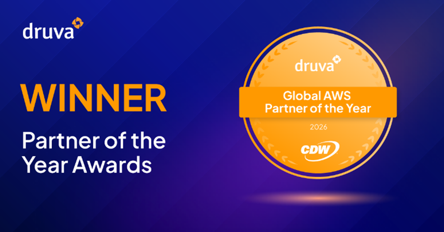 CDW Recognized by Druva as 2026 Global AWS Partner of the Year
